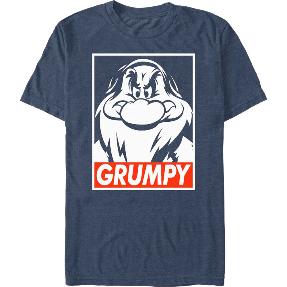 Street Art Grumpy Snow White And The Seven Dwarfs Tshirt
